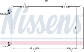 Nissens 940333 - CONDE CITROEN C-ELYSEE (12>) PEUGEOT 301 (12>)