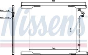 Nissens 940336 - CONDENSADOR DAF CF 65(01-)180