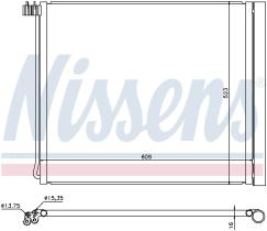 Nissens 940339 - CONDE BMW X5 E70 (07>) F15 (13>) X6 E71/E72 (08>) F16 (13>)