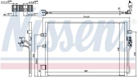 Nissens 940342 - CONDE FIAT FREEMONT 2.0 JTD/2.4I/3.6I (11>) DODGE JOURNEY