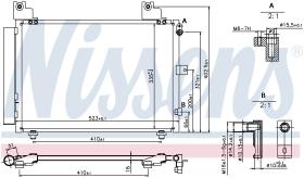 Nissens 940359 - CONDENSADOR DAIHATSU TERIOS(J1)(97-