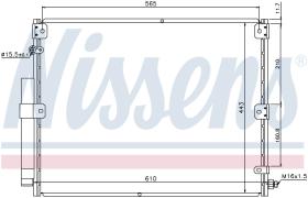 Nissens 940375 - CONDE TOYOTA LAND CRUISER 100 4.2D/4.7I (98>)