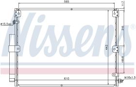 Nissens 940375 - CONDE TOYOTA LAND CRUISER 100 4.2D/4.7I (98>)