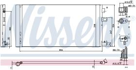 Nissens 940381 - CONDENSADOR RENAULT FLUENCE(08-)1.6