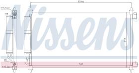 Nissens 940382 - CONDENSADOR NISSAN EVALIA(M20_)(10-