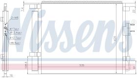 Nissens 940391 - CONDE  HYUNDAI SANTA FE II (10-)