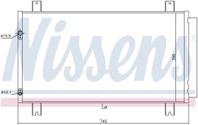 Nissens 940401 - CONDE MITSUBISHI GRANDIS 2.0 DI-D/2.4I (04>)