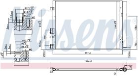 Nissens 940405 - CONDENSADOR HYUNDAI I20 (PB)(09-)1.