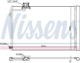 Nissens 940414 - CONDENSADOR MERCEDES E-CLASS W 212(