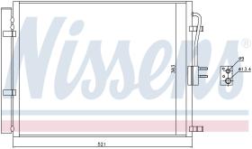 Nissens 940428 - CONDENSADOR HYUNDAI I30(GD)(12-)1.6