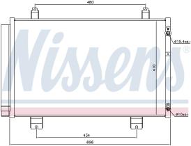 Nissens 940434 - CONDENSADOR LEXUS LS IV(USF40.UVF40