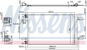 Nissens 940458 - CONDE CITROEN XSARA PICASSO II/308 II 1.6/2.0HDI (13-)