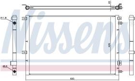 Nissens 940468 - CONDENSADOR IVECO DAILY IV(06-)29L