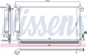 Nissens 940476 - CONDENSADOR NISSAN CUBE(Z12)(10-)1.