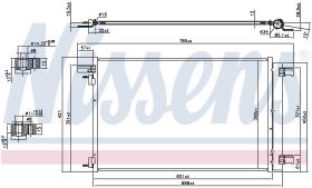 Nissens 940479 - CONDENSADOR PEUGEOT 408(11-)1.6 THP