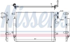 Nissens 940482 - CONDENSADOR RANGE ROVER III(LM)(02-