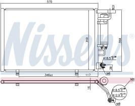 Nissens 940500 - CONDE FORD FIESTA VI 1.2/1.4/1.6/1.5 TDCI//B-MAX 1.4/1.6.1.5