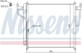 Nissens 940503 - CONDENSADOR INFINITI QX 56