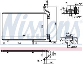 Nissens 940515 - CONDENSADOR FORD FIESTA VI(CCN)(12-