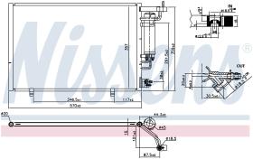 Nissens 940524 - CONDENSADOR FORD ECO SPORT(CBW.CR6)