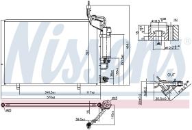 Nissens 940527 - CONDENSADOR FORD FIESTA VI(CCN)(12-