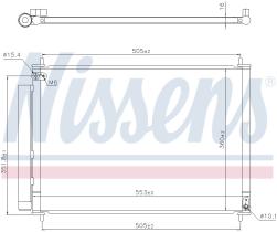 Nissens 940537 - CONDENSADOR HONDA ACCORD IX(13-)HYB