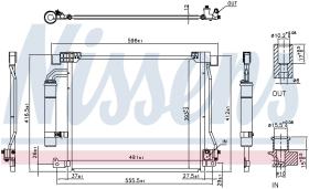 Nissens 940555 - CONDE NISSAN JUKE (F15) 1.2 DIG TURBO (10-)