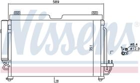 Nissens 940559 - CONDENSADOR KIA RIO I(DC)(00-)1.5 I