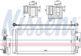 Nissens 940568 - CONDENSADOR OPEL CORSA E(14-)1.0 I