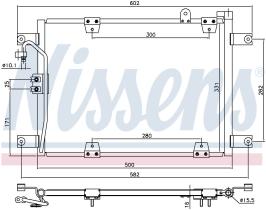 Nissens 940578 - CONDE SUZUKI GRAND VITARA 1.6/2.0/2.5 V6 24V (98>)