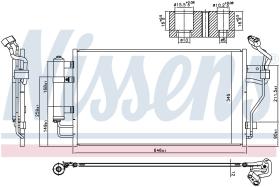 Nissens 940583 - CONDENSADOR NISSAN LEAF(ZE1)(17-)EL