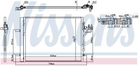 Nissens 940586 - CONDENSADOR FORD FOCUS III(CB8.CEW)