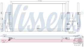 Nissens 940602 - CONDENSADOR NISSAN MURANO(Z51)(08-)