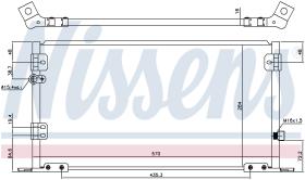 Nissens 940608 - CONDENSADOR TOYOTA HI-LUX VI(N140.N