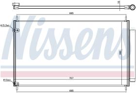 Nissens 940609 - CONDENSADOR ACURA RL(06-)3.5 I V6 2