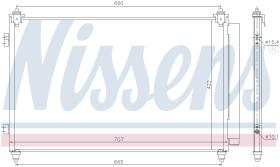 Nissens 940611 - CONDENSADOR MAZDA MPV III(LY)(06-)2