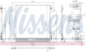 Nissens 940619 - CONDENSADOR INFINITI QX80(13-)56