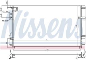 Nissens 940630 - CONDENSADOR KIA CARNIVAL II(VQ)(06-