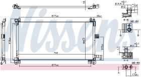 Nissens 940656 - CONDE CITROEN C5 III/C8/PEUGEOT 407/508