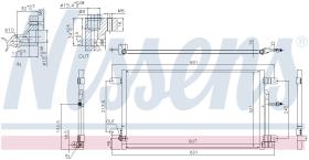 Nissens 940694 - CONDENSADOR AUDI RS 4(B7)(05-)4.2 I