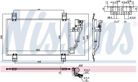 Nissens 940725 - CONDENSADOR MAZDA 2 III(DJ)5 DOORS(