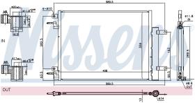 Nissens 940733 - CONDENSADOR OPEL KARL(15-)1.0 I