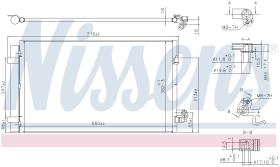 Nissens 940750 - CONDENSADOR BMW 5 G30-G31(15-)M550