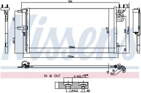 Nissens 940764 - CONDE FORD FOCUS III (6/11>) C-MAX (11/10>) KUGA (10/14>)