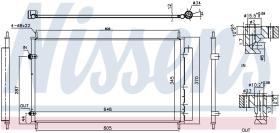 Nissens 940804 - CONDE TOYOTA YARIS 1.5 HYBRID (11-)