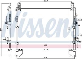 Nissens 940805 - CONDENSADOR SSANG YONG REXTON(02-)2