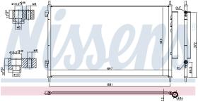 Nissens 940811 - CONDENSADOR HONDA HR-V(RU)(15-)1.5