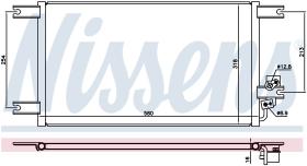 Nissens 941085 - CONDENSADOR MITSUBISHI L 200(K60.K7