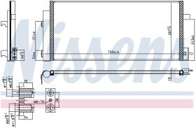 Nissens 941086 - CONDENSADOR CHEVROLET AVEO(T300)(11