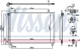 Nissens 941106 - CONDENSADOR SUZUKI BALENO II(EW.FW)